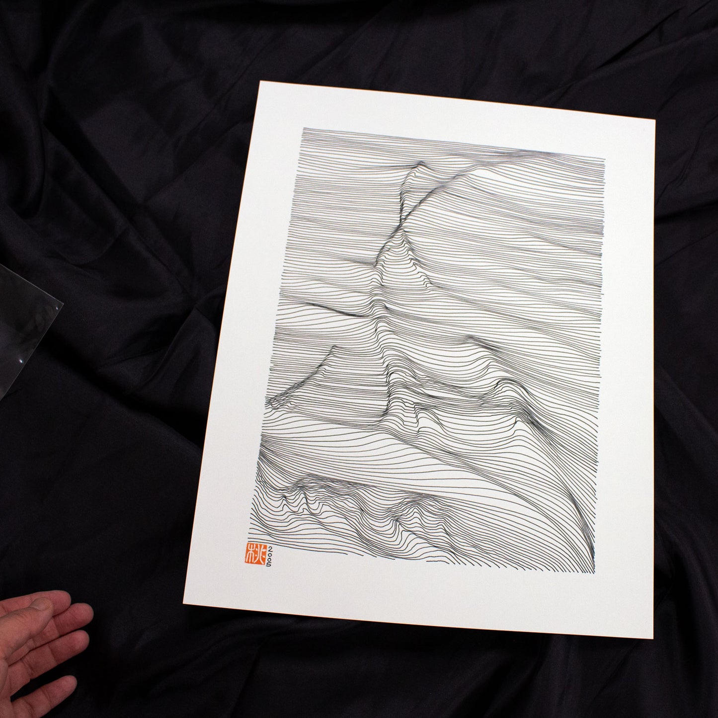 Out There - Print on Paper 11x14 - free shipping in USA