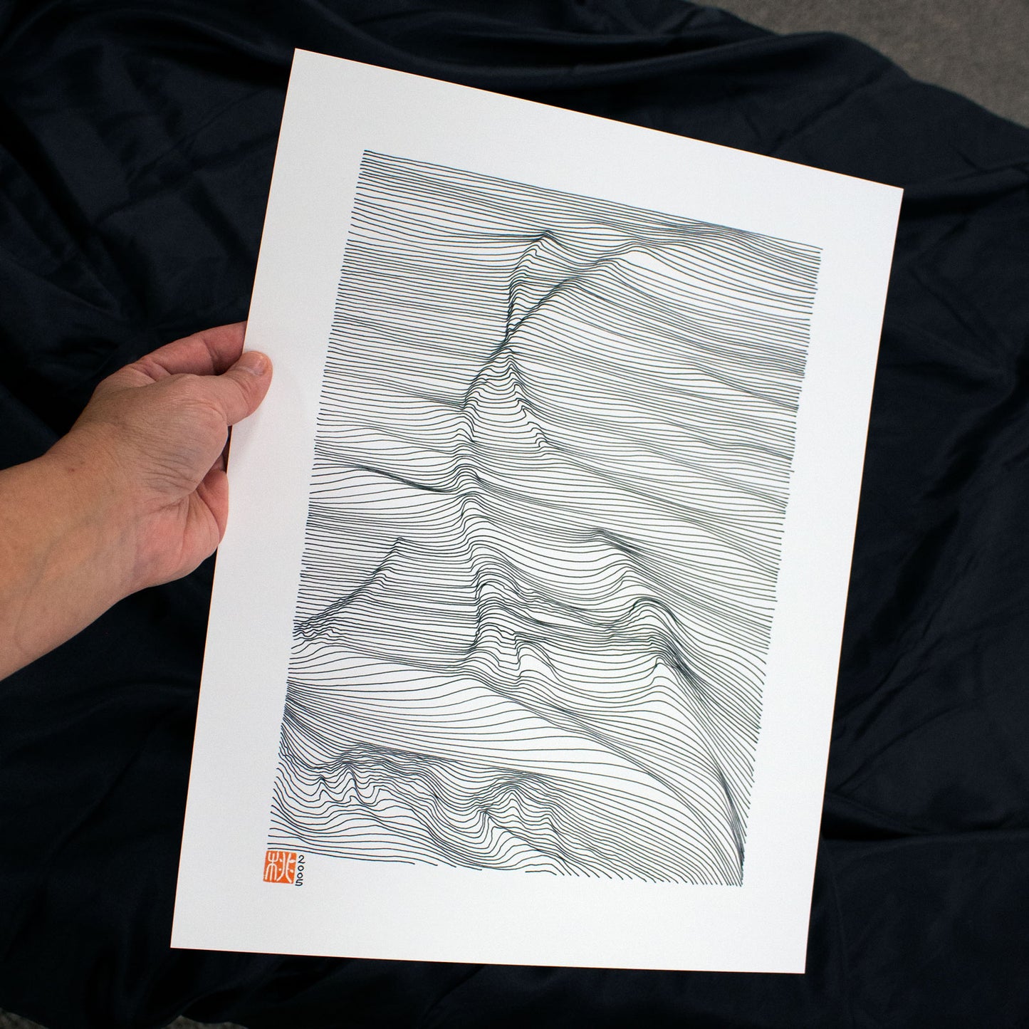 Out There - Print on Paper 11x14 - free shipping in USA