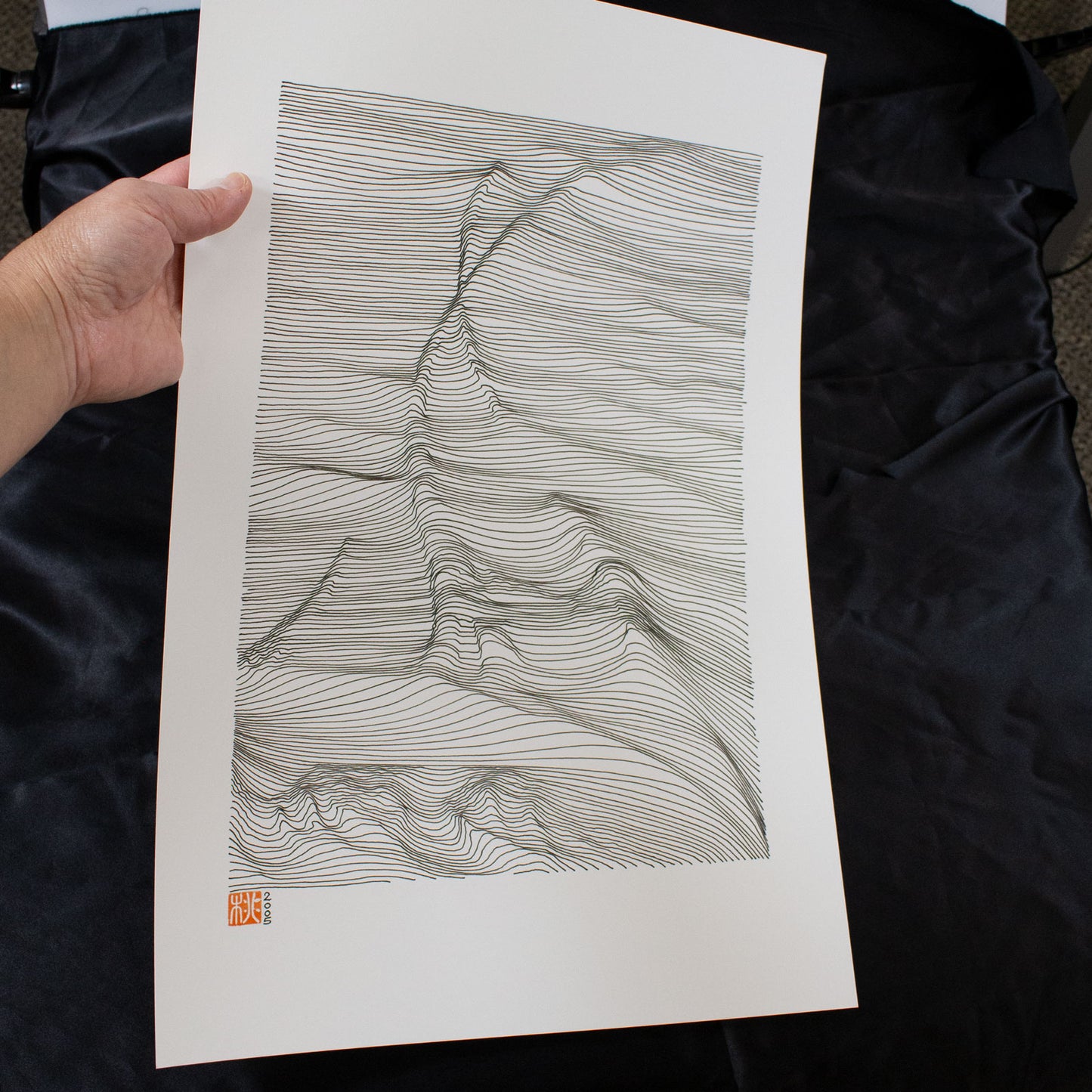 Out There - Print on Paper 13x19 - free shipping in USA