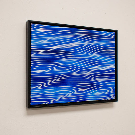 2024 Aqua 14x18 (15x19 with frame) - free shipping in USA