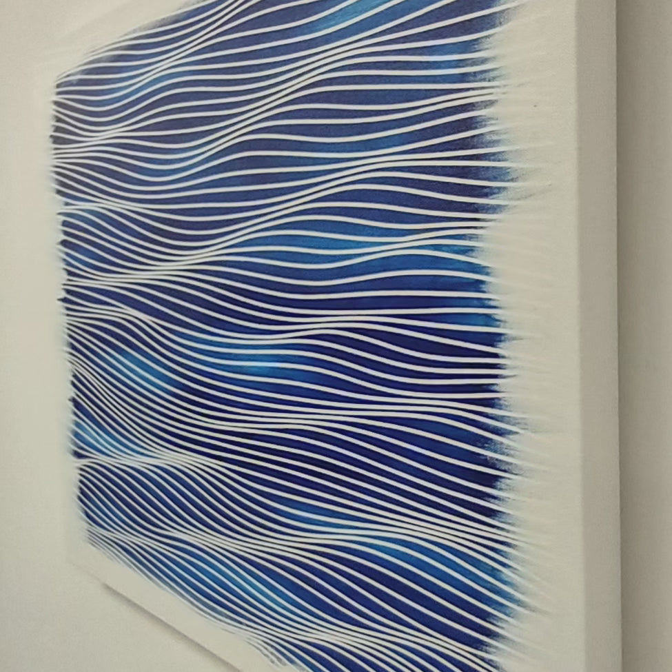 Classic Style Phthalo Blue 24x30 inch - June  2023 - FREE SHIPPING IN USA