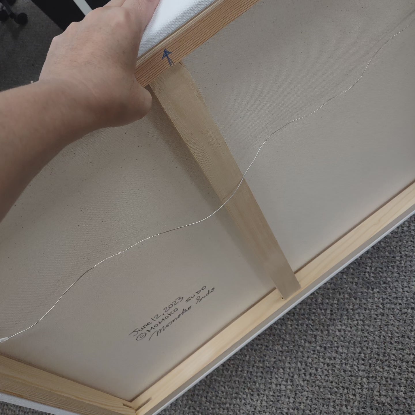 Classic Style Phthalo Blue 24x30 inch - June  2023 - FREE SHIPPING IN USA