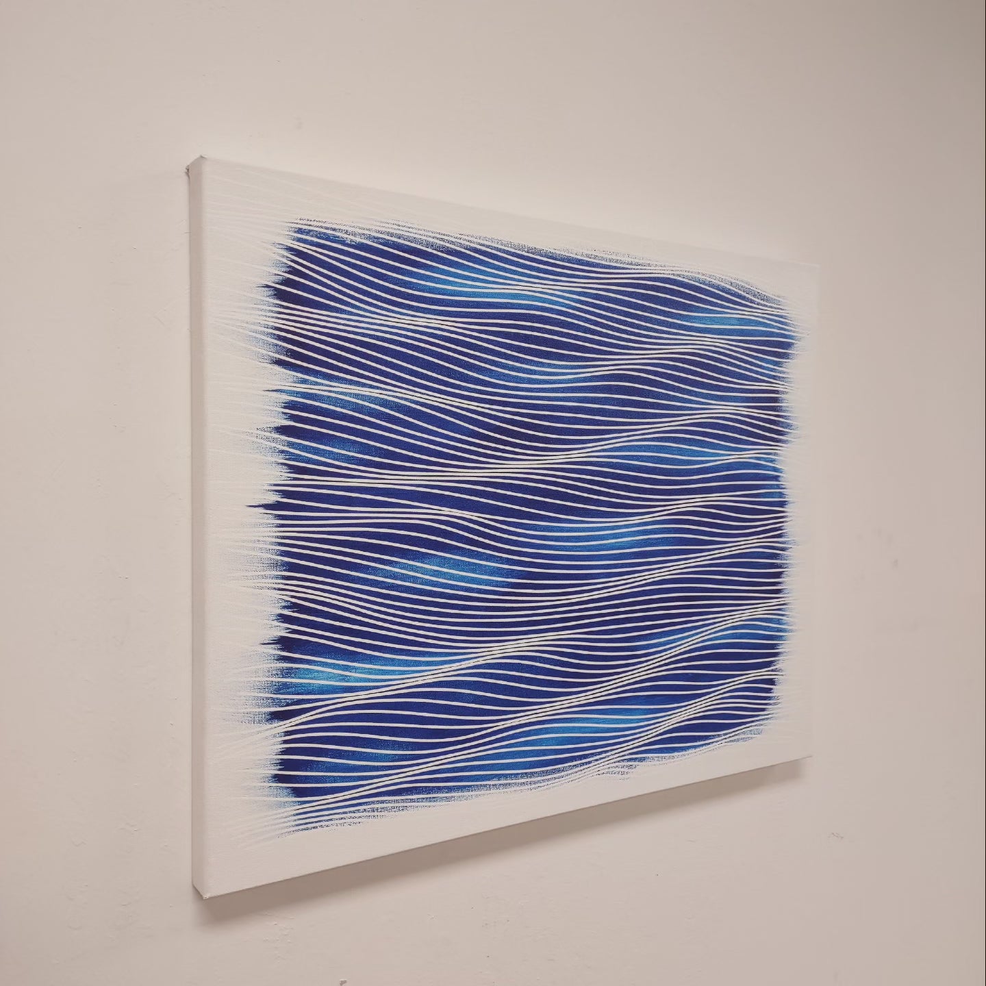 Classic Style Phthalo Blue 24x30 inch - June  2023 - FREE SHIPPING IN USA