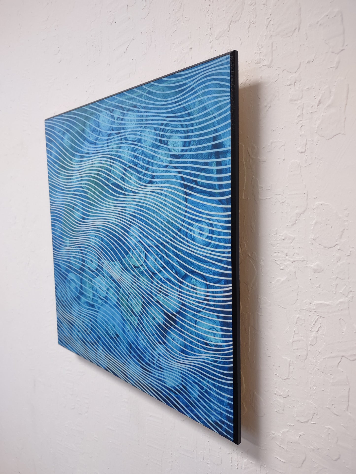 Brook in Blue - Ready to Hang - Laminated Print - Free Shipping