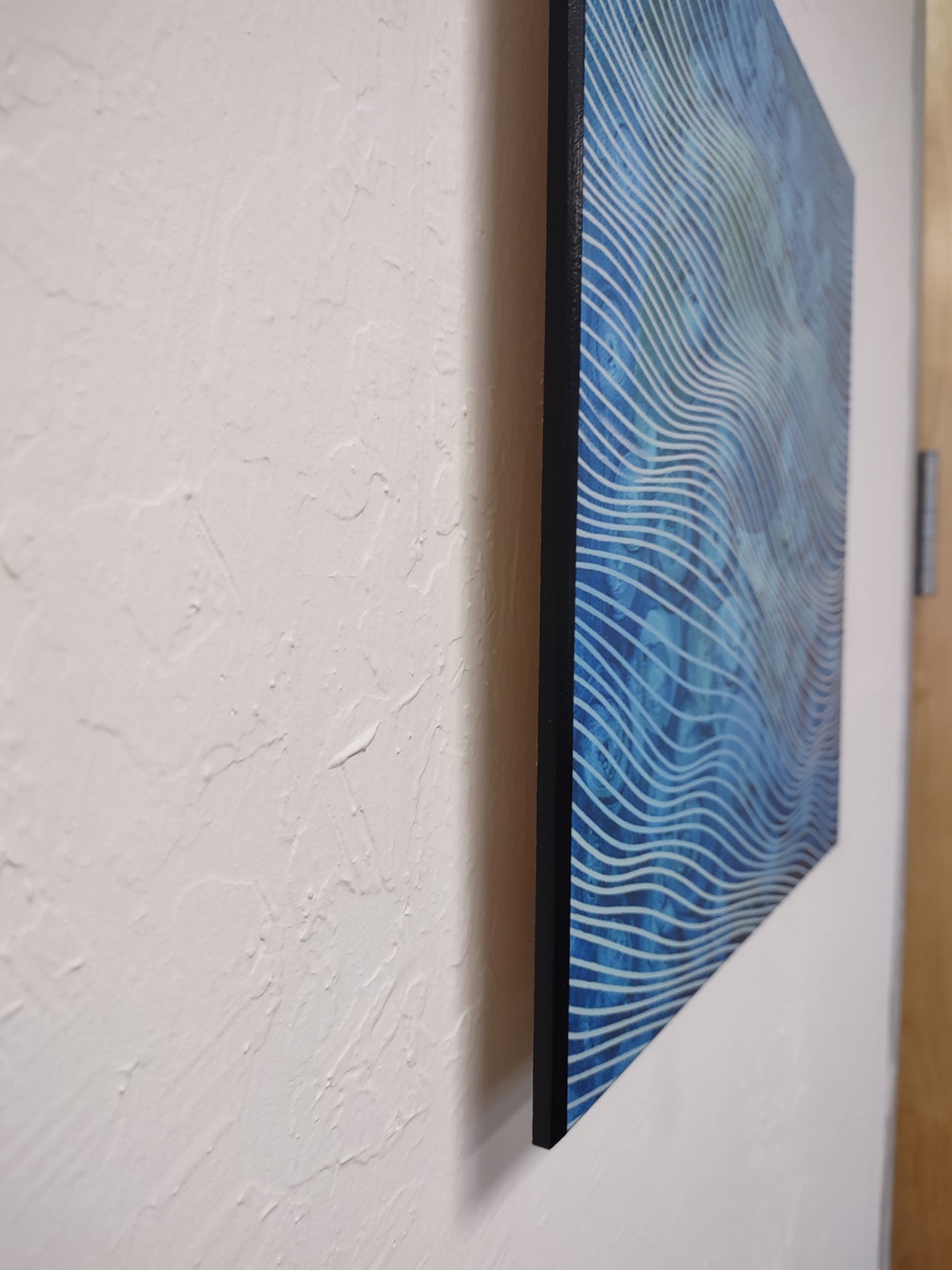 Brook in Blue - Ready to Hang - Laminated Print - Free Shipping