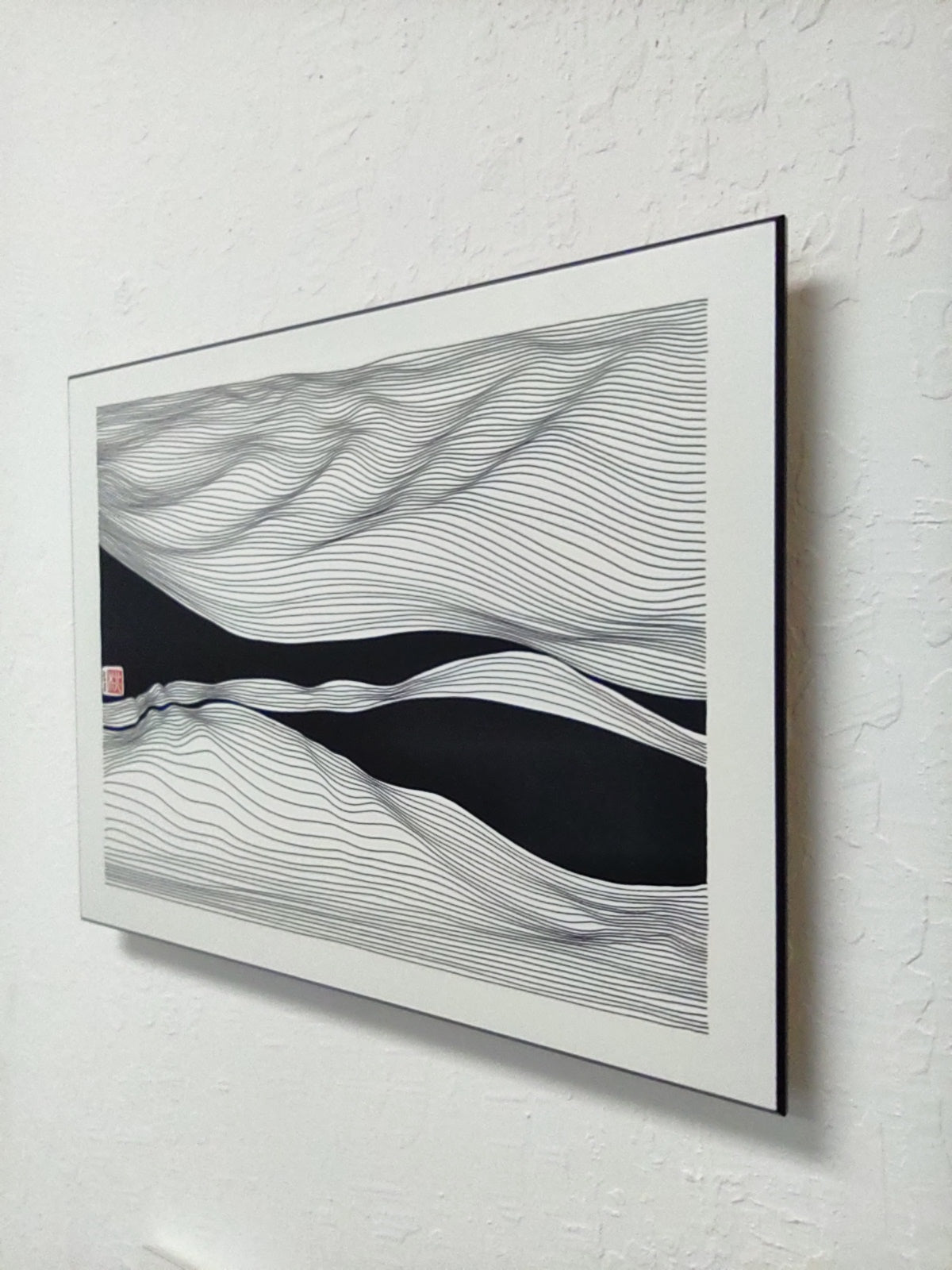 River A - Ready to Hang - Laminated Print - Free Shipping
