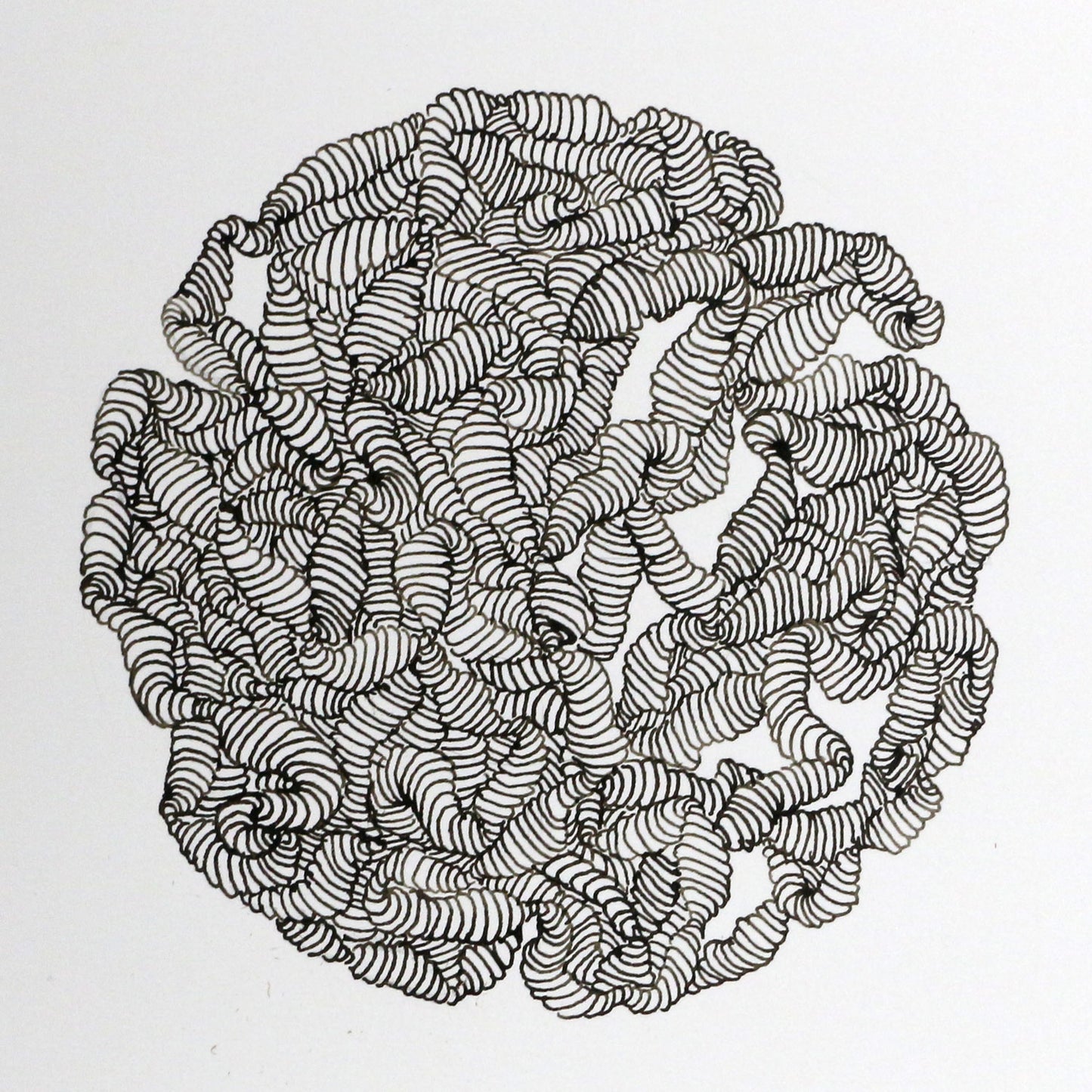 Original 7.5"x9" Ink Drawing on Paper M106 "Odd Ball"