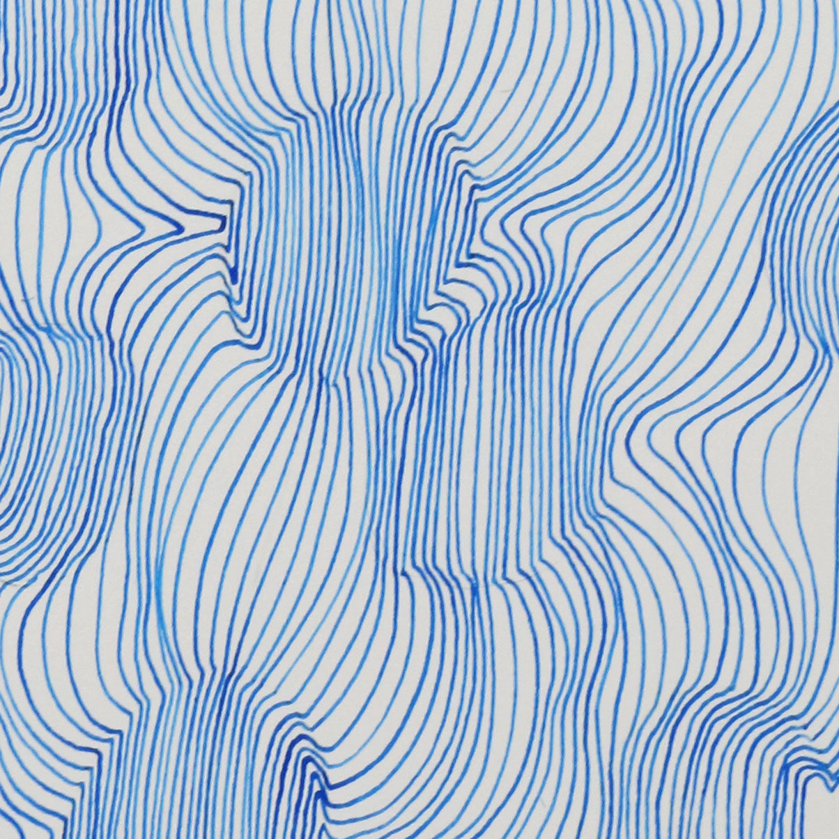 Original 9"x12" Acrylic Paint Drawing on Paper M121