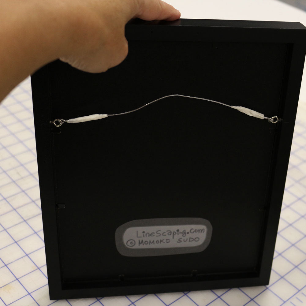 9x11 Framed Print - Aqua - Ready to Hang - Free Shipping