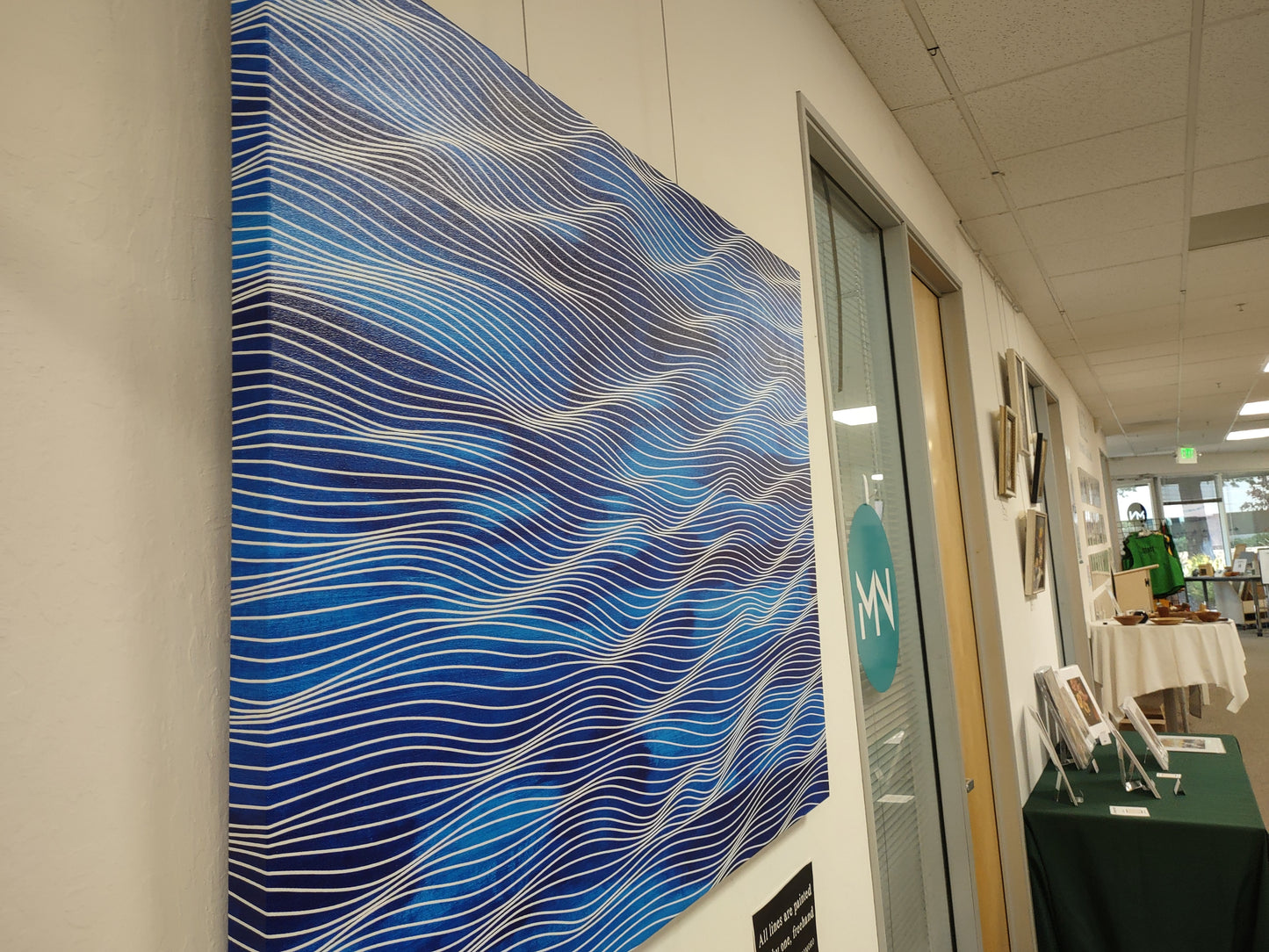 Aqua Phthalo Blue - 36x48 (3x4 feet) 2025 - free shipping in USA