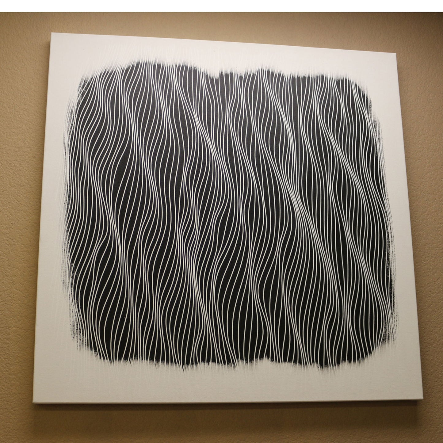 Black and White 3x3 feet (36x36 inch) - free shipping in continental USA