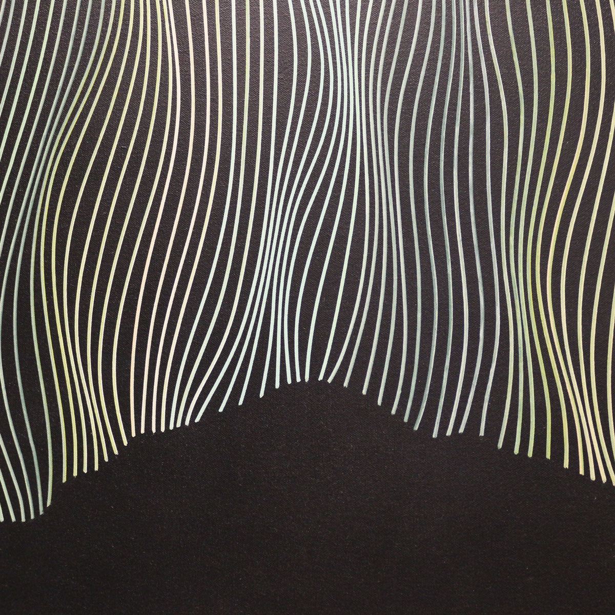 Shades of Green 48x30 - FREE SHIPPING IN THE USA