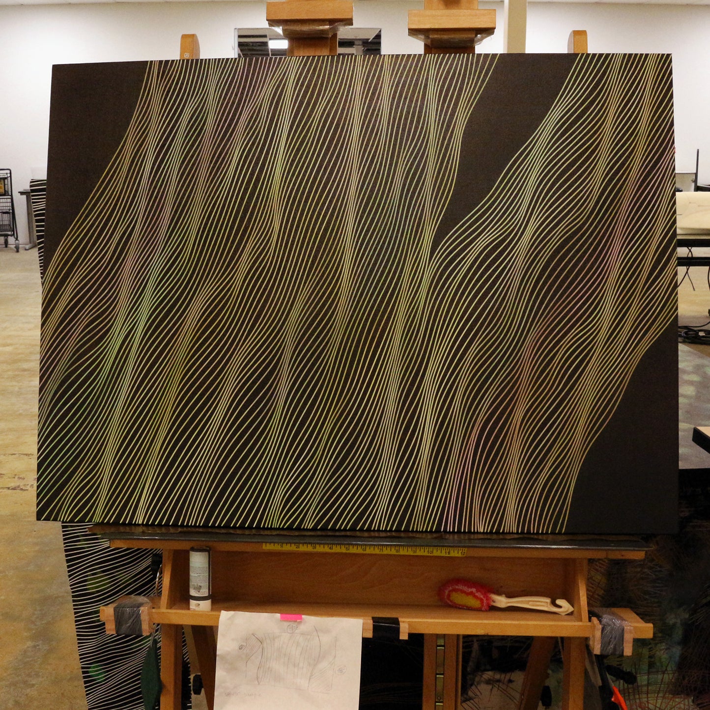 30x40 Inspired by Nature - Original Acrylic Painting