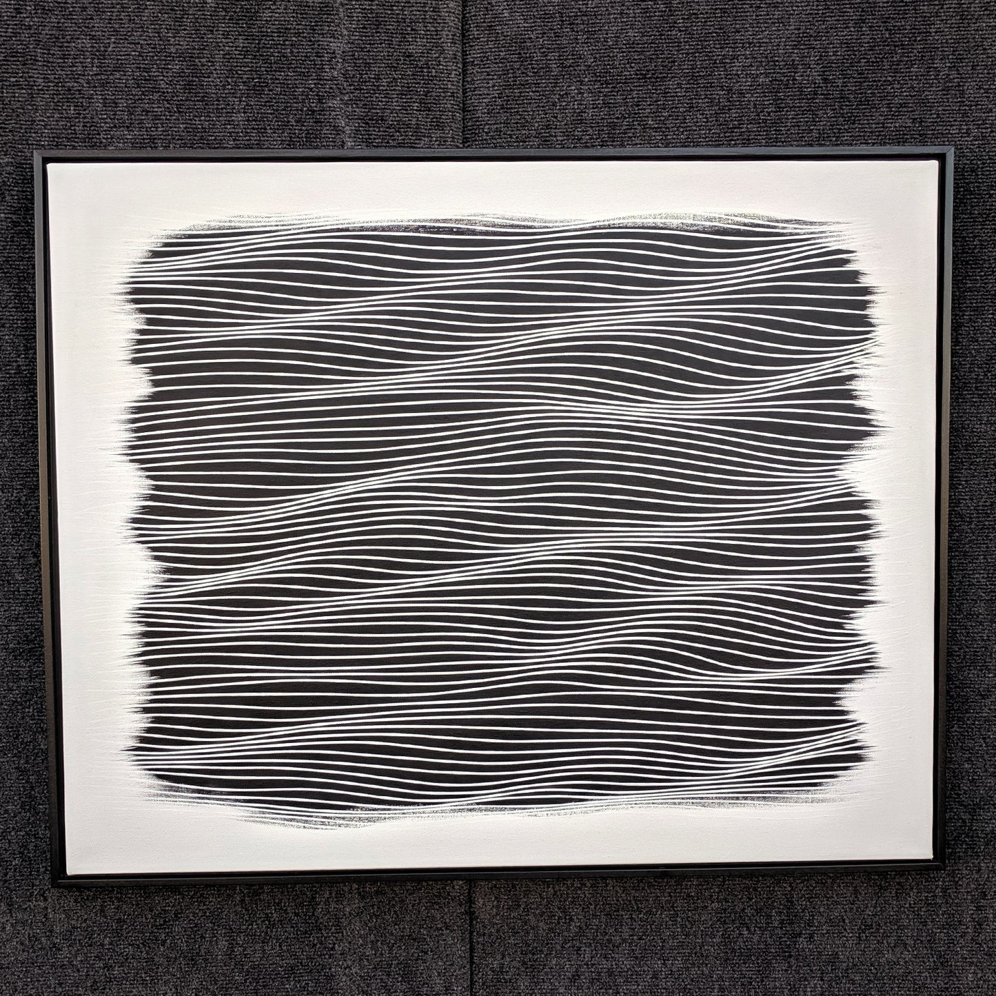 SOLD OUT - 24x30 Black and White Framed