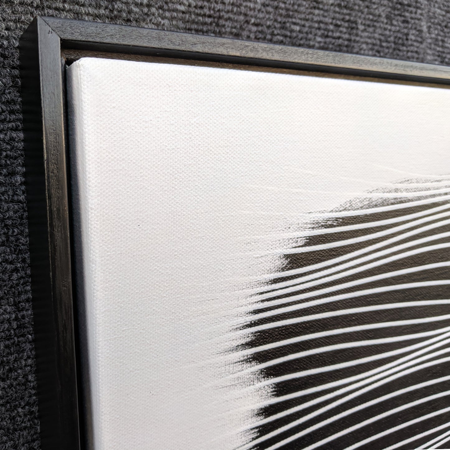 SOLD OUT - 24x30 Black and White Framed