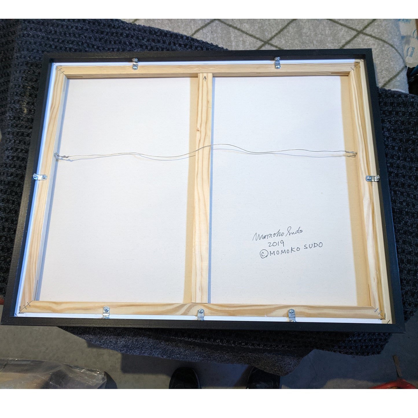 SOLD OUT - 24x30 Black and White Framed