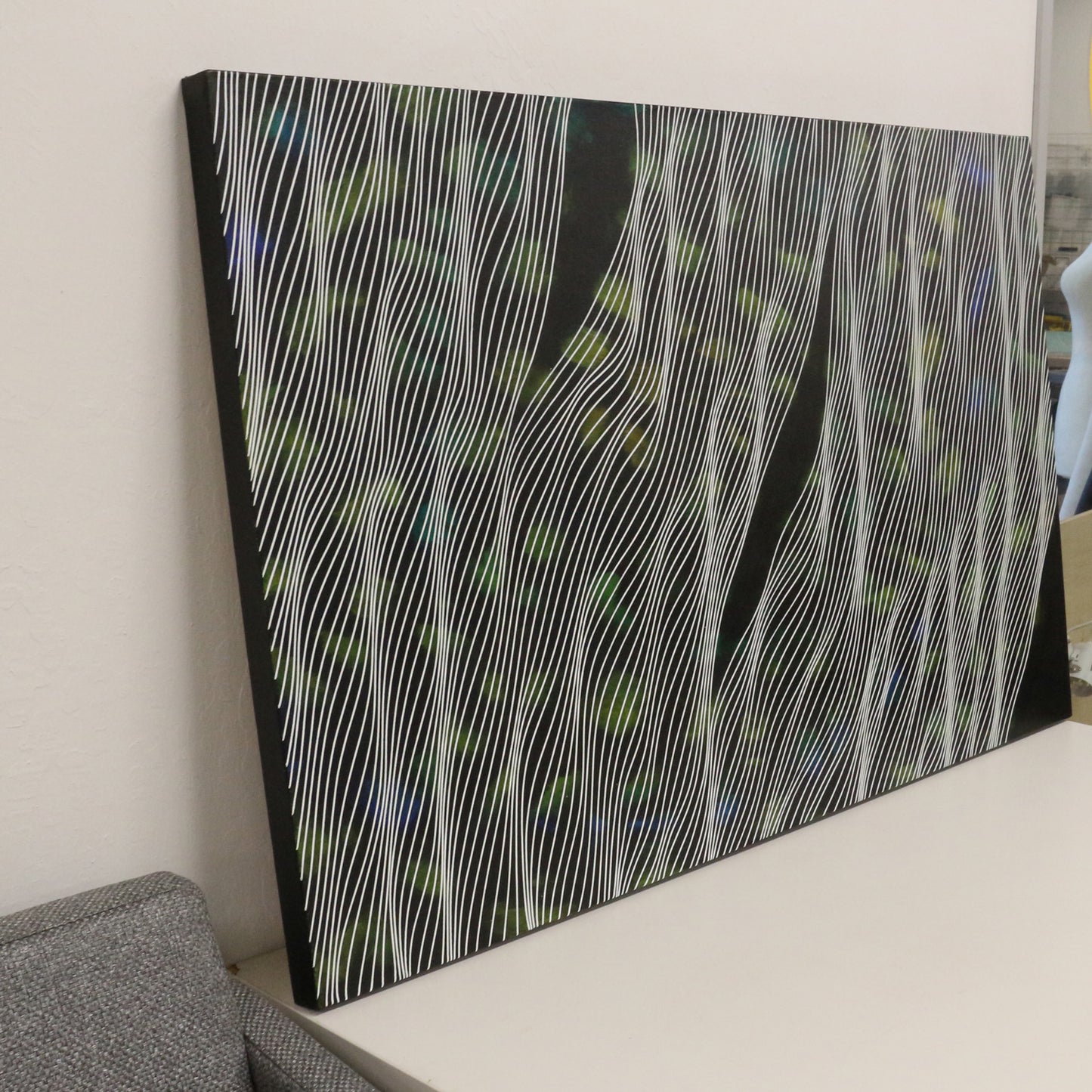 30x48 Inspired by Banyan Roots - Original Acrylic Painting - Free Shipping in USA