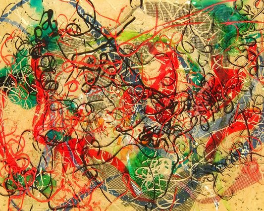 Strings Attached - Print on Paper 8.5x11- Free Shipping in USA