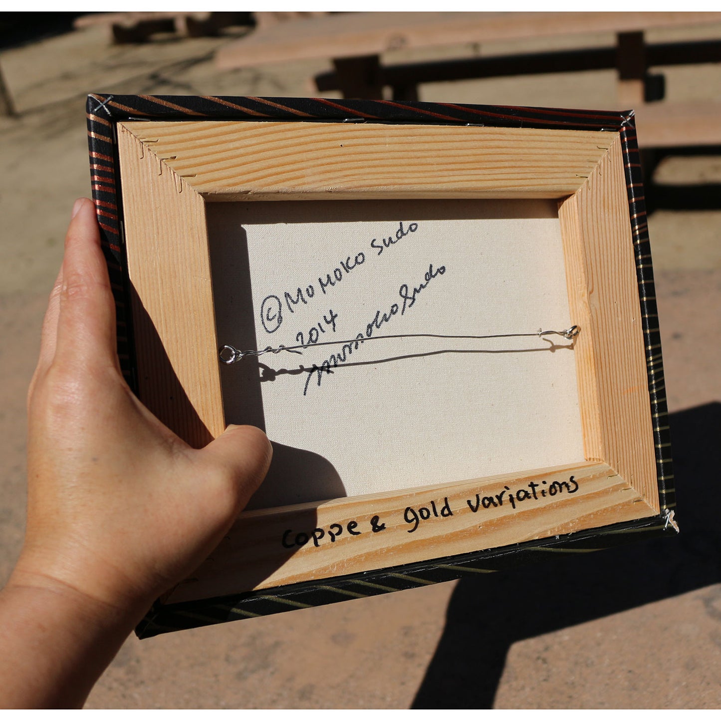 Copper and Gold Variations 8x10