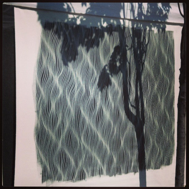 SOLD OUT - Classic Black and White Rolled Canvas