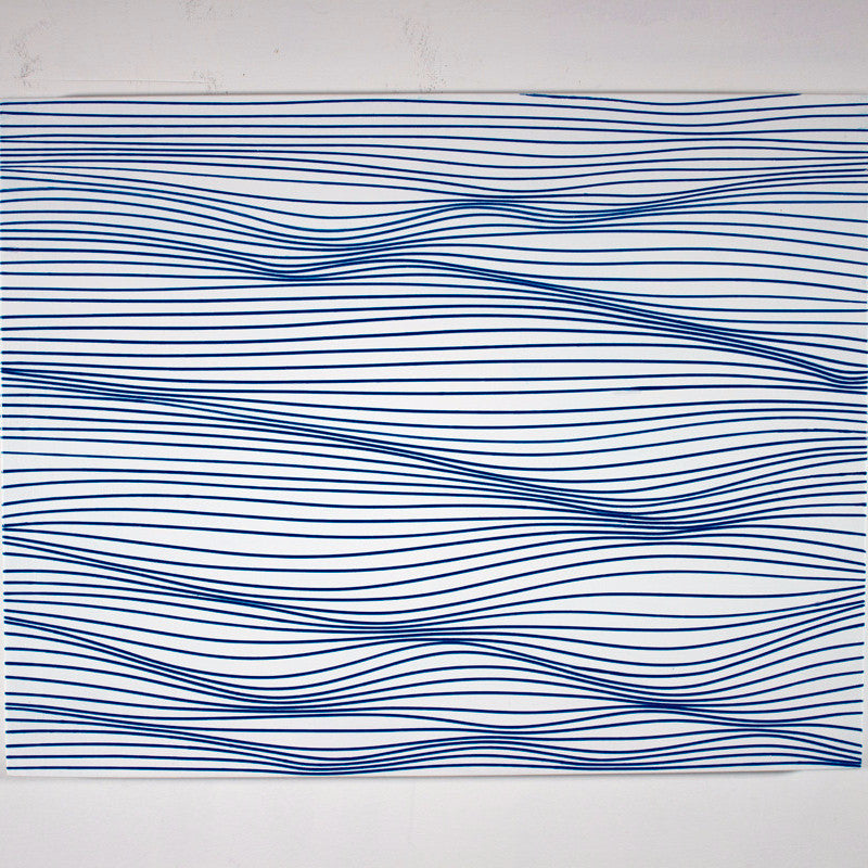 SOLD OUT - Color Study Deep Blue 11x14