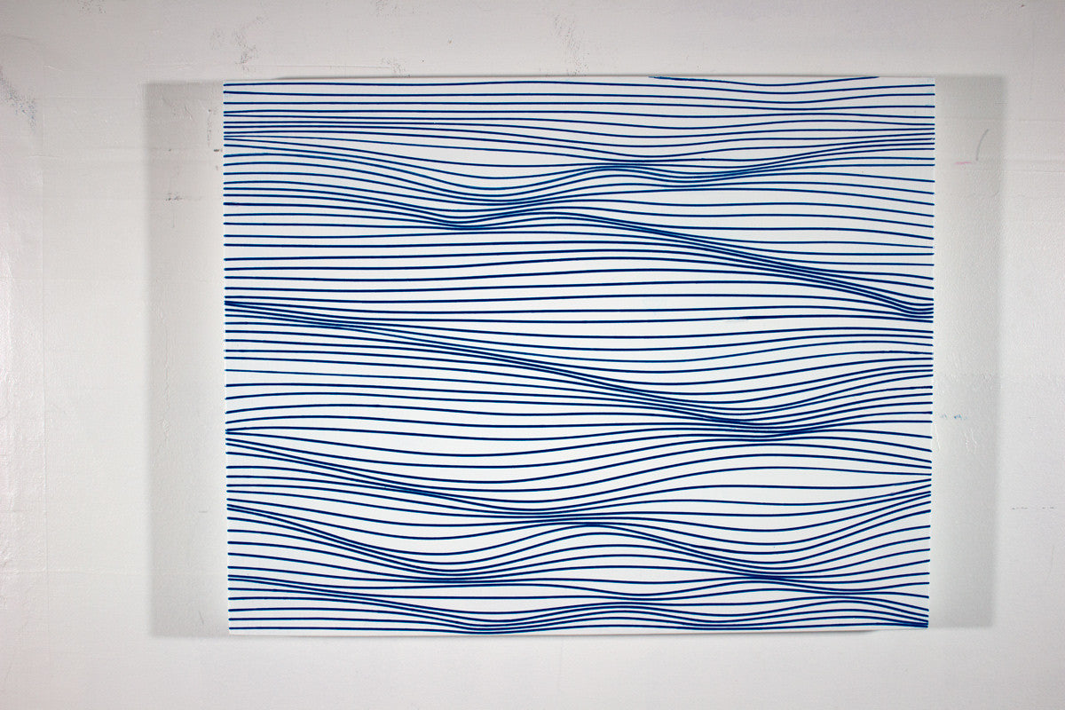 SOLD OUT - Color Study Deep Blue 11x14