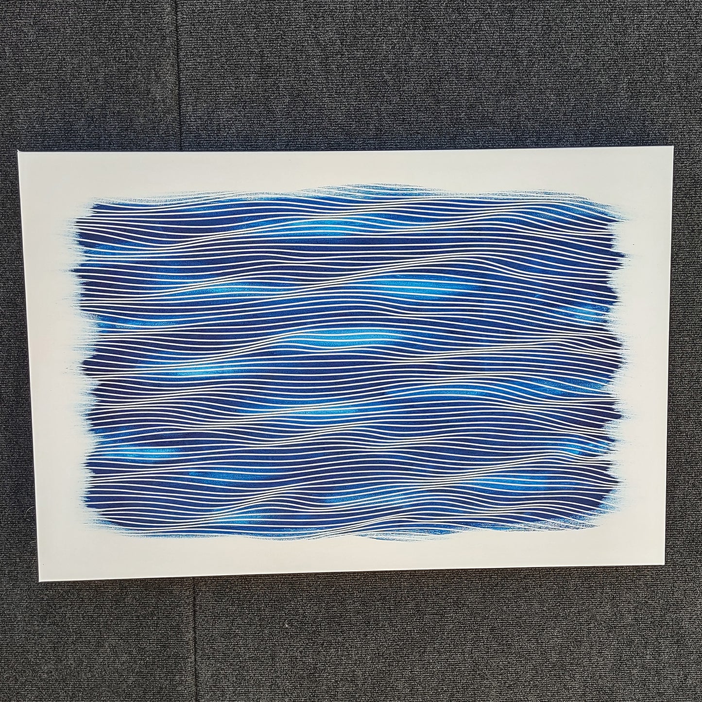 SOLD OUT - Classic Style Phthalo Blue 2x3 feet 2022 B - SOLD OUT