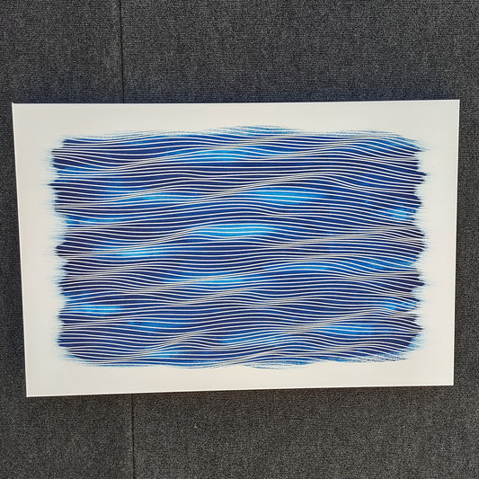 SOLD OUT - Classic Style Phthalo Blue 2x3 feet 2022 B -  SOLD OUT