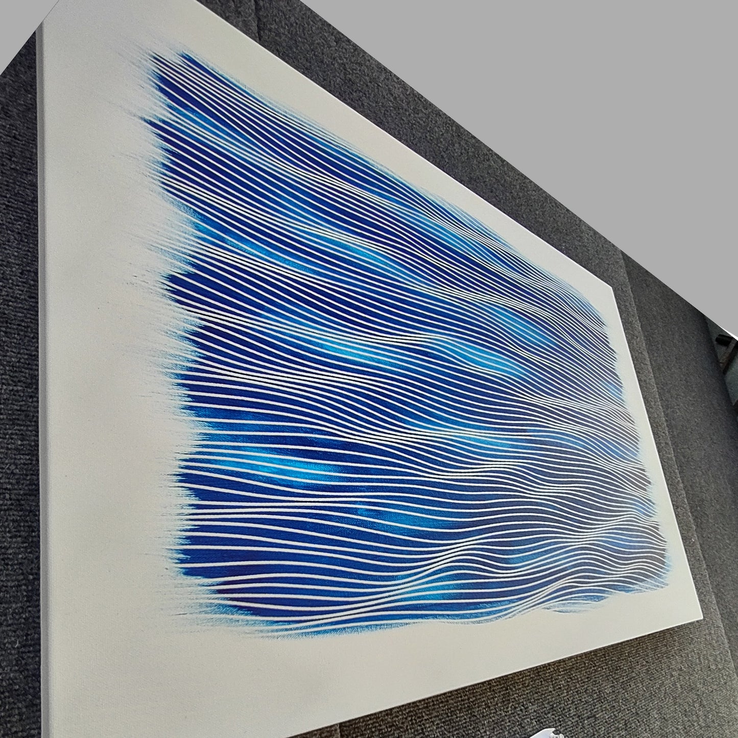 SOLD OUT - Classic Style Phthalo Blue 2x3 feet 2022 B - SOLD OUT