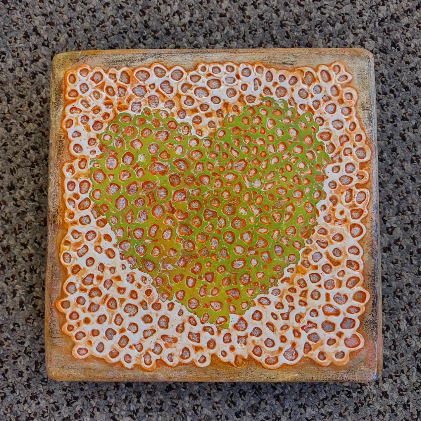 Heart in Texture Experiment - 9x9