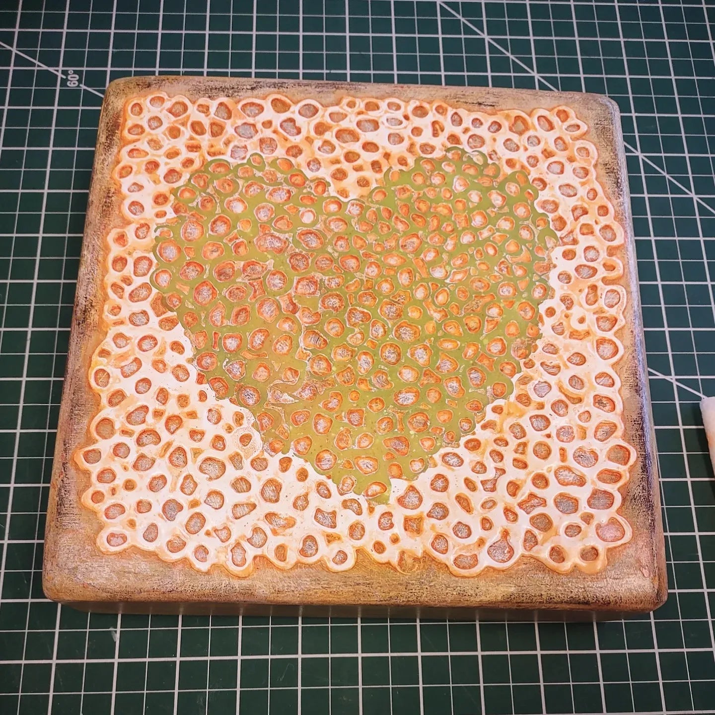 Heart in Texture Experiment - 9x9