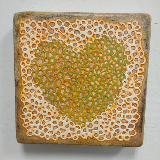 Heart in Texture Experiment - 9x9