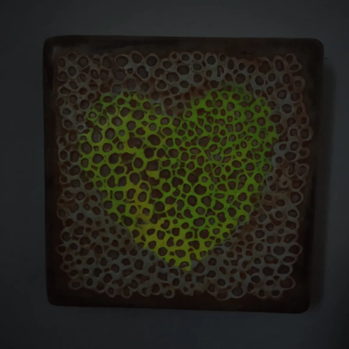 Heart in Texture Experiment - 9x9