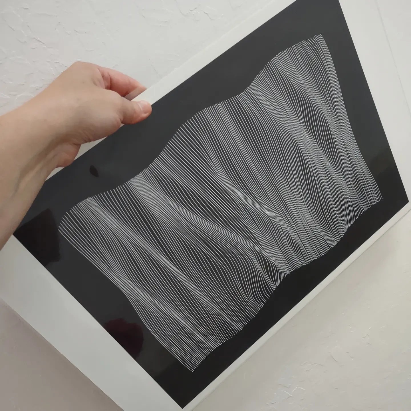 UFO (Unidentified Floating Object)- Print on Paper 13x19 - free shipping in USA