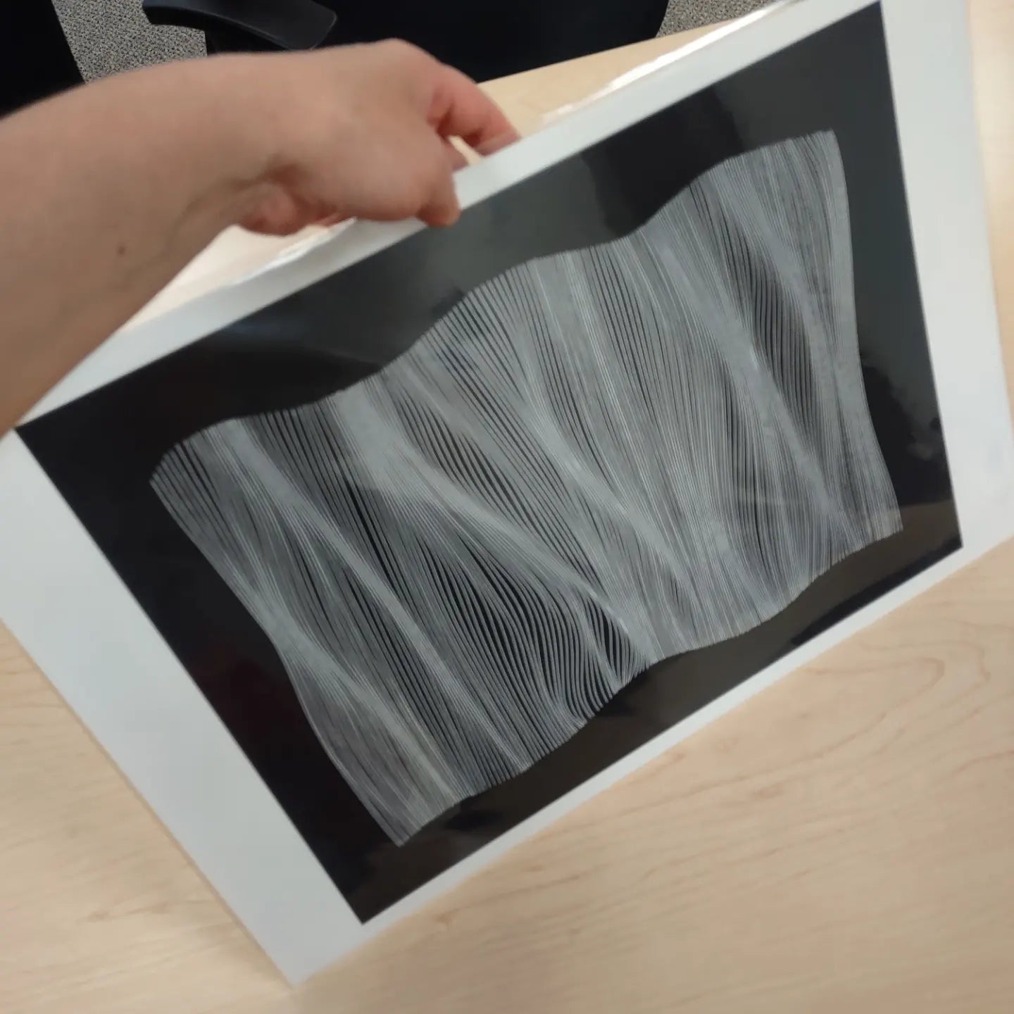 UFO (Unidentified Floating Object)- Print on Paper 13x19 - free shipping in USA