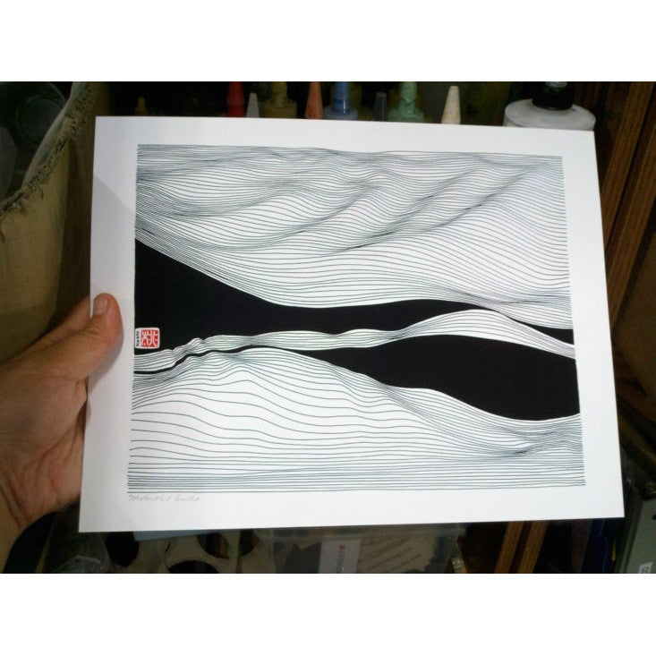 Bridge Laminated Print