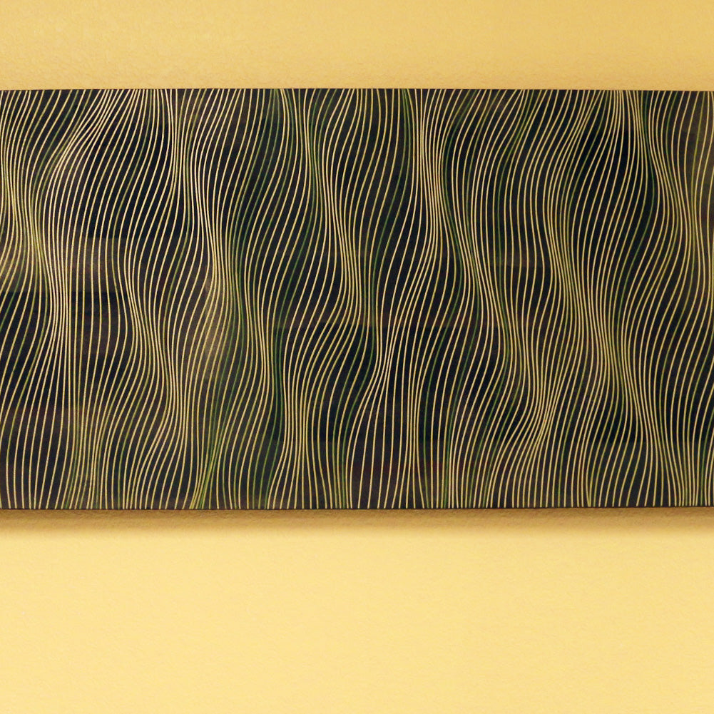 SOLD OUT - Meditation in Green 20 x 60 inches - SOLD OUT
