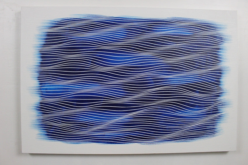 SOLD OUT - Classic Phthalo Blue 2x3 feet - SOLD OUT