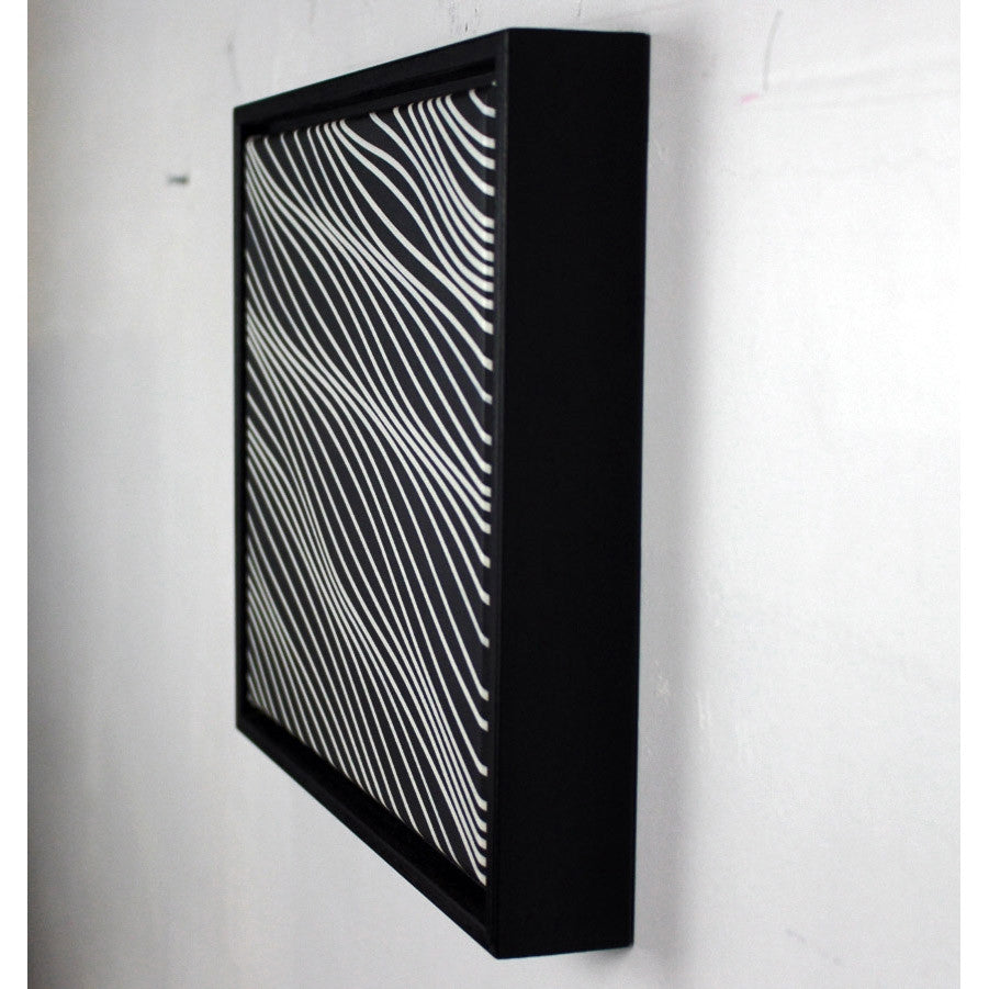 SOLD OUT - White on Black 9x11