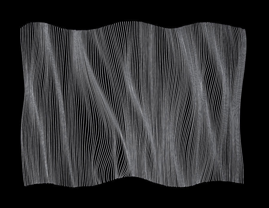 UFO (Unidentified Floating Object)- Print on Paper 13x19 - free shipping in USA