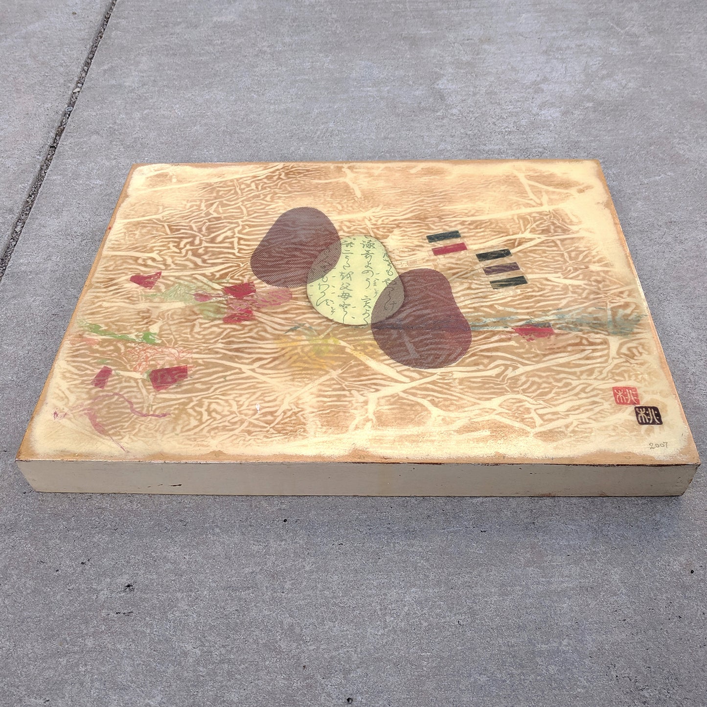 Trio - Mixed Media Collage