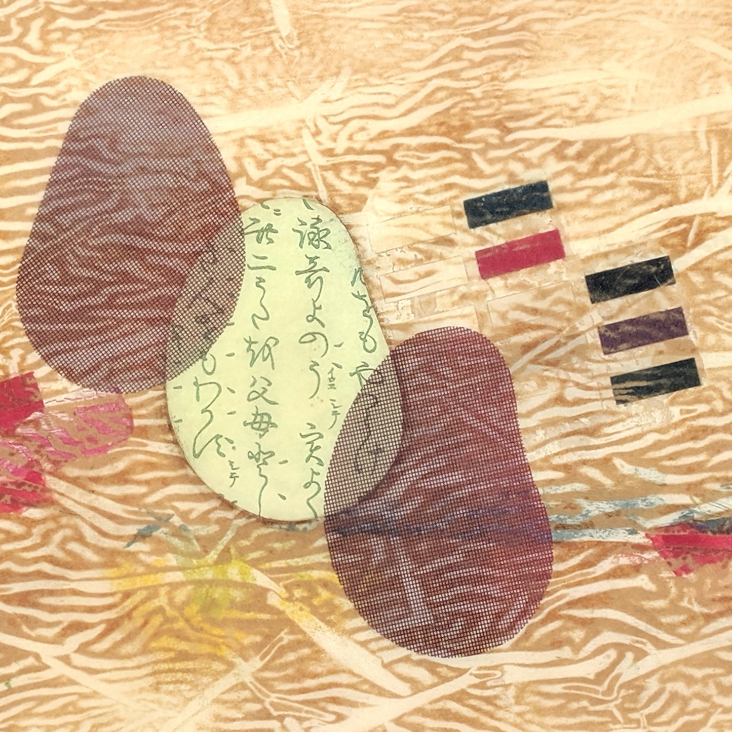 Trio - Mixed Media Collage