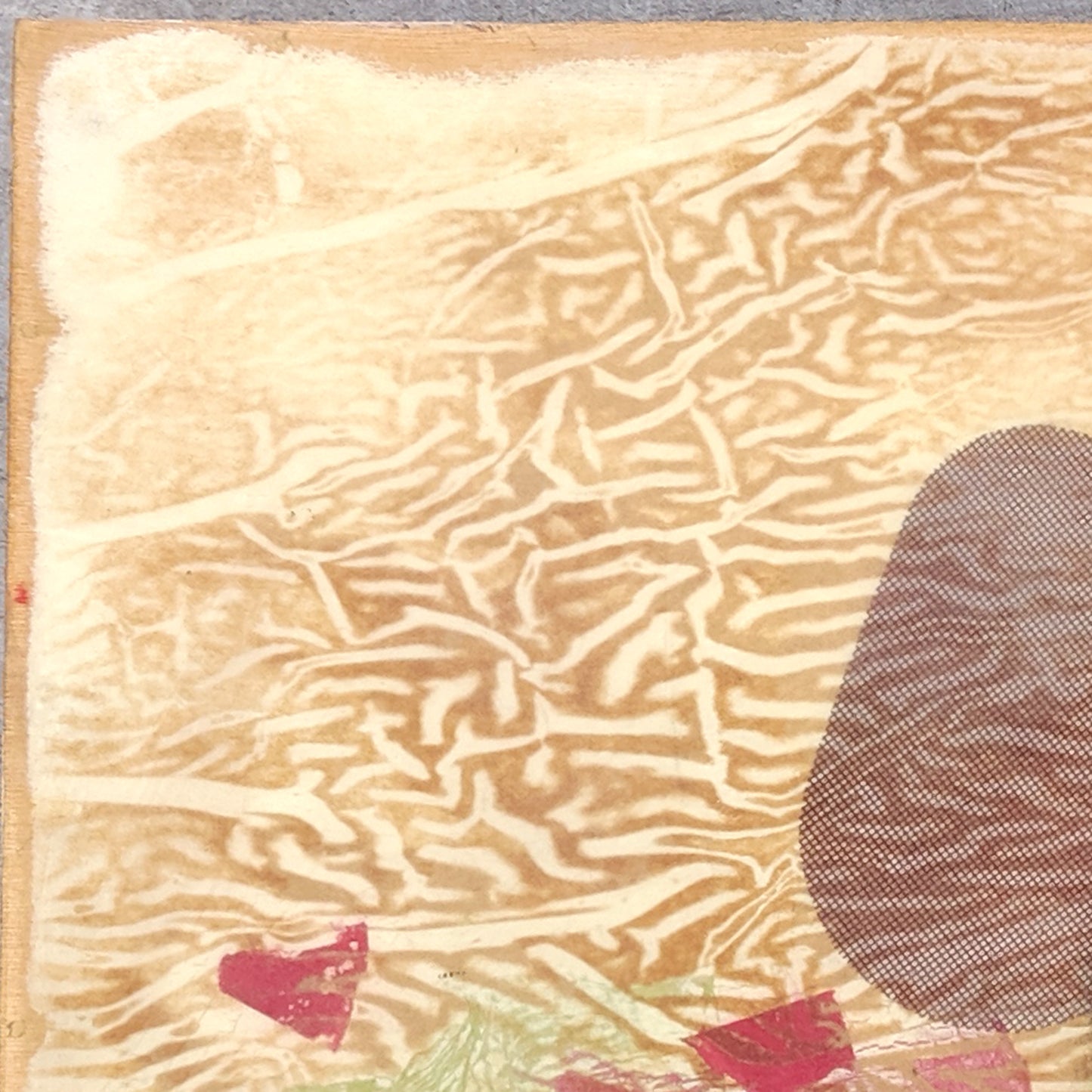 Trio - Mixed Media Collage