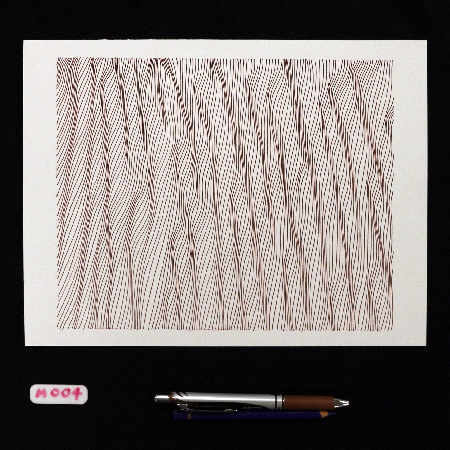 9x12 Ink Drawing on Paper M004