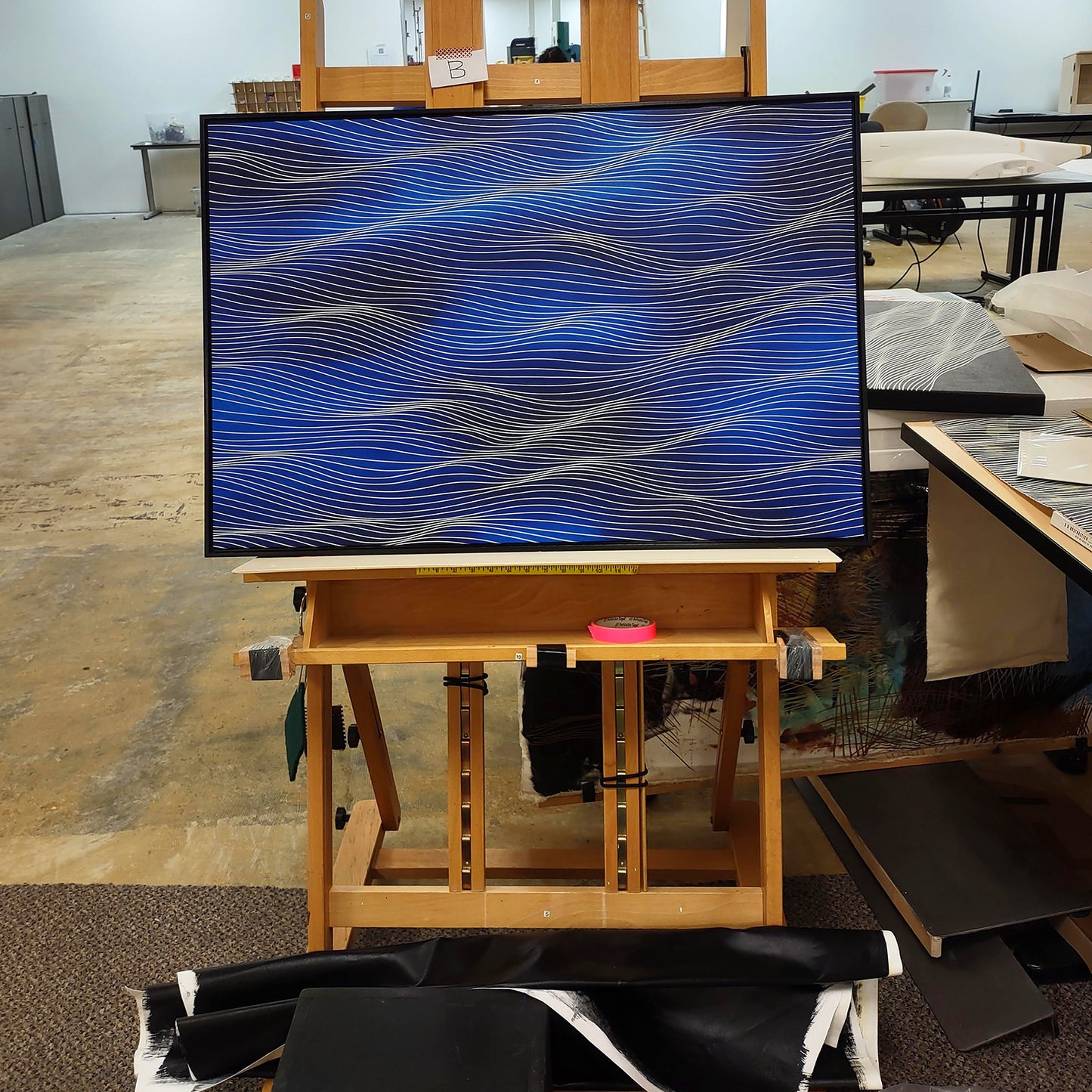 SOLD OUT - 2015 Aqua 24x36 with frame B - SOLD OUT