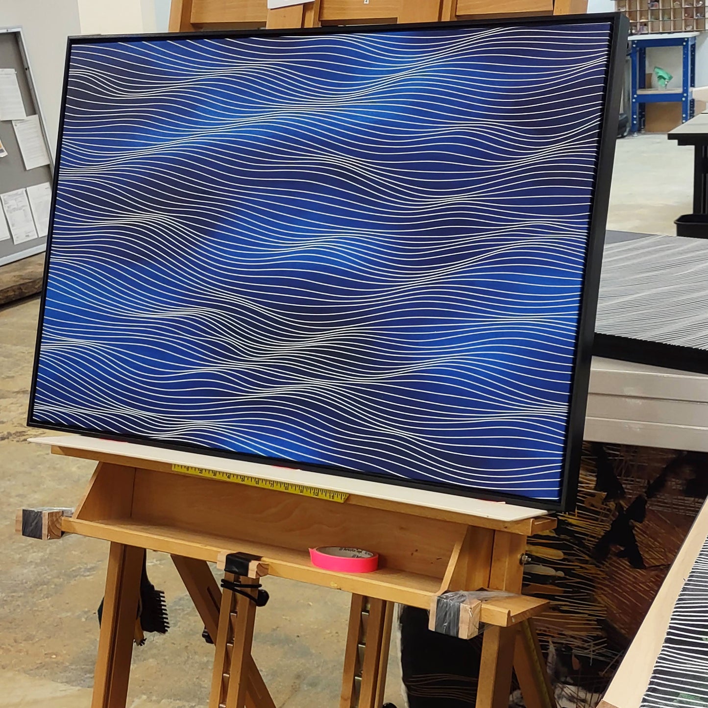 SOLD OUT - 2015 Aqua 24x36 with frame B - SOLD OUT