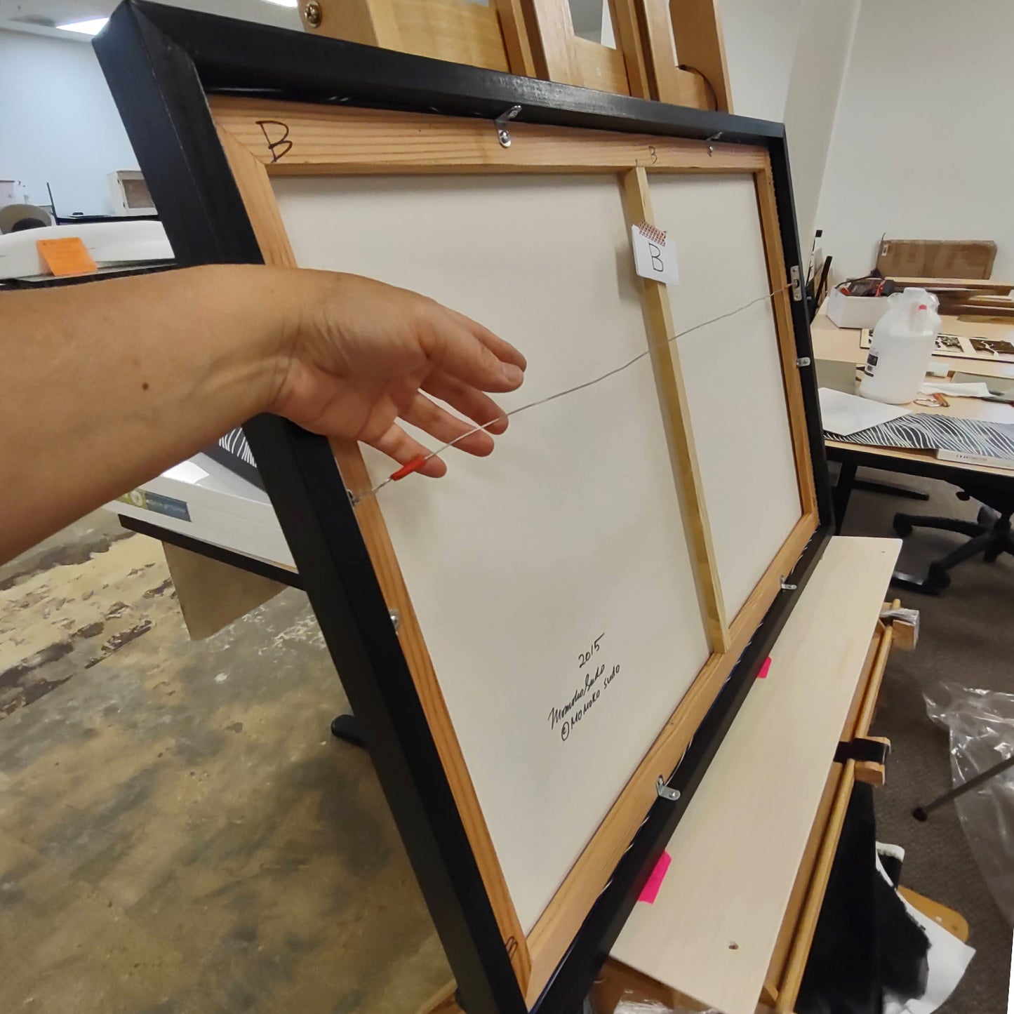 SOLD OUT - 2015 Aqua 24x36 with frame B - SOLD OUT