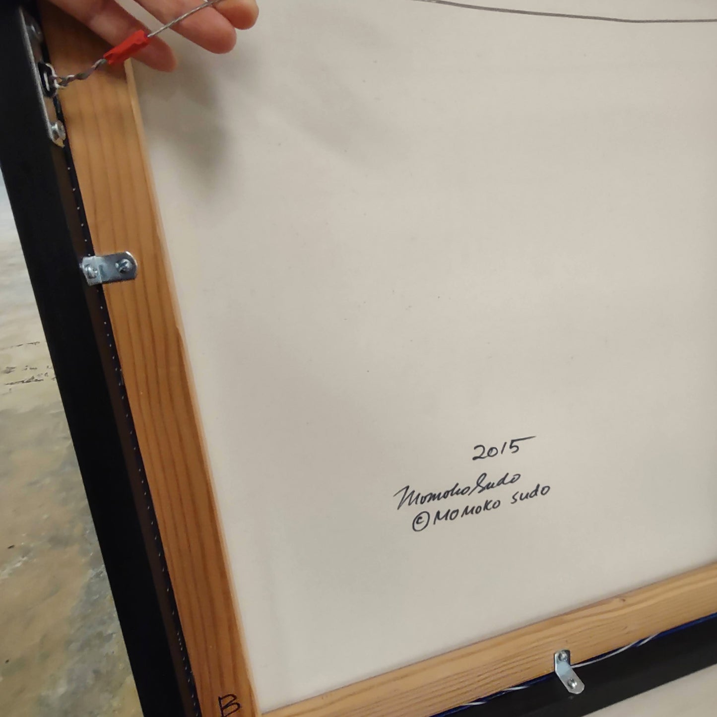 SOLD OUT - 2015 Aqua 24x36 with frame B - SOLD OUT