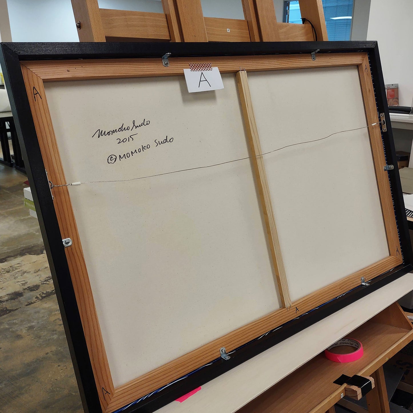 SOLD OUT - 2015 Aqua 24x36 with frame A - SOLD OUT