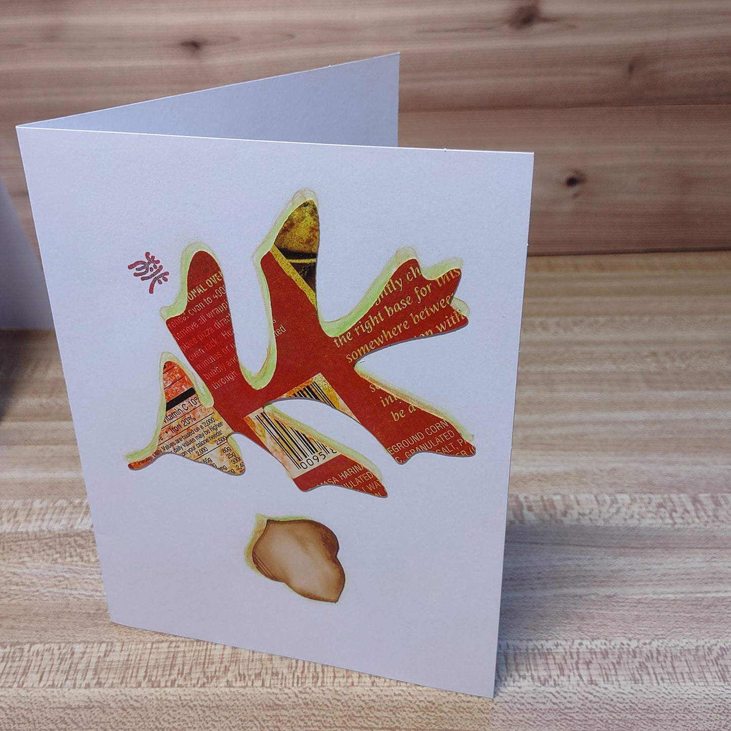 Set of 6 Original Greeting Card - Autumn